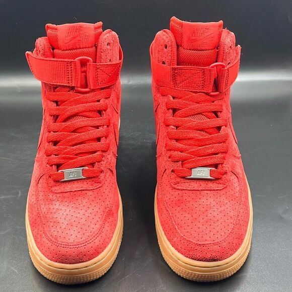 Nike Wmns Air Force 1 Hi Suede 'University Red' (2016) - Picture 3 of 12
